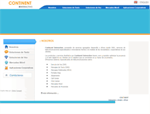 Tablet Screenshot of continentint.com